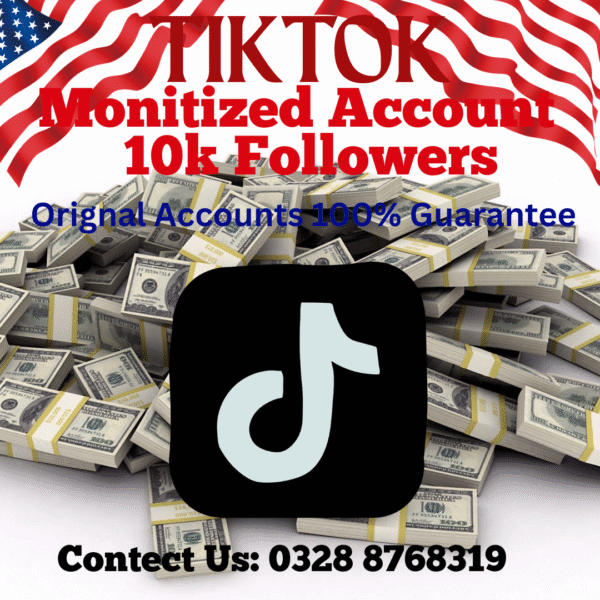 tiktok monitized account 10k followers