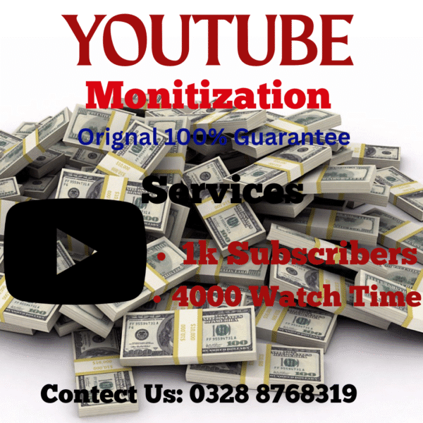 youtube monitization 1k
